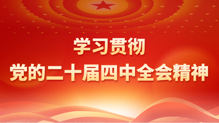 学习贯彻党的二十届四中全会精神